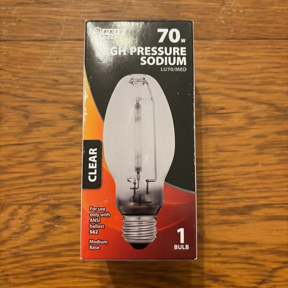 Feit Electric LU70/MED 70 W ED17 HID Bulb 6000 lm Daylight High Pressure Sodium - Picture 1 of 7